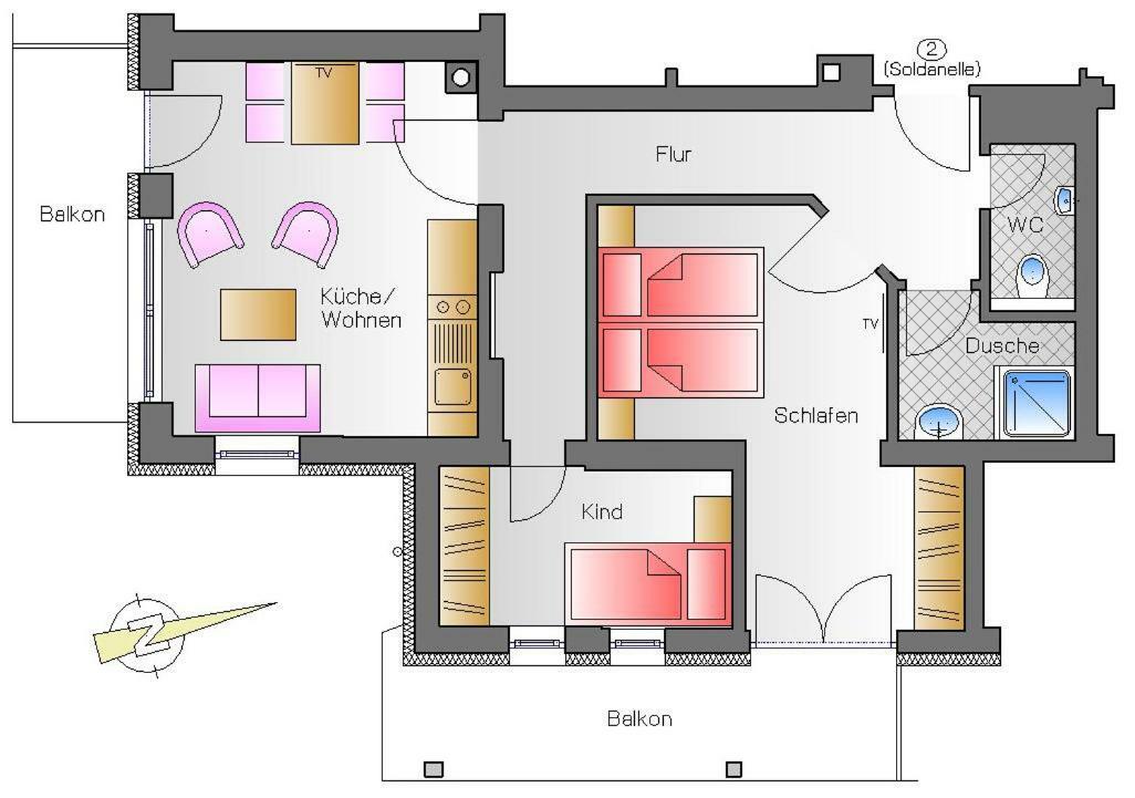 Fellhornhaus Ferienwohnungen Oberstdorf Eksteriør bilde